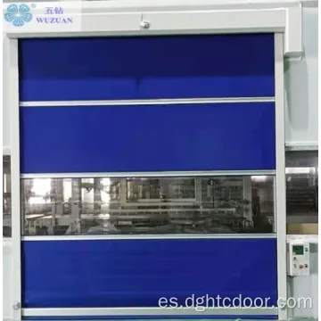 Puerta de PVC de alta velocidad personalizada automática industrial